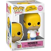 Funko POP! TV: The Simpsons - Homer Simpson | Official Cartoon/Animation Merch - Collectable Vinyl Figurine for Shelf Display - Birthday Gift Idea for Fans and Collectors