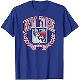 New York Rangers Vintage Victory Blue Officially Licensed T-Shirt