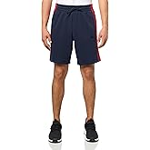 adidas Mens Essentials Fleece Striped Short Training Casual Bottoms Casual - Green