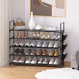 OYREL 5 Tier Shoe Rack 20-25 Pairs Large Organizer Black view 8