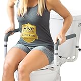 Vive Toilet Safety Rail - Adjustable Grab Bar