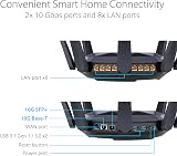 ASUS RT-AX89X 12-Stream AX6000 WiFi 6 Router MU-MIMO OFDMA AiProtection Pro view 6