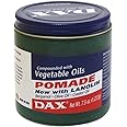 Dax Pomade (Bergamot) 7.5 Ounce Jar (221ml) (2 Pack)