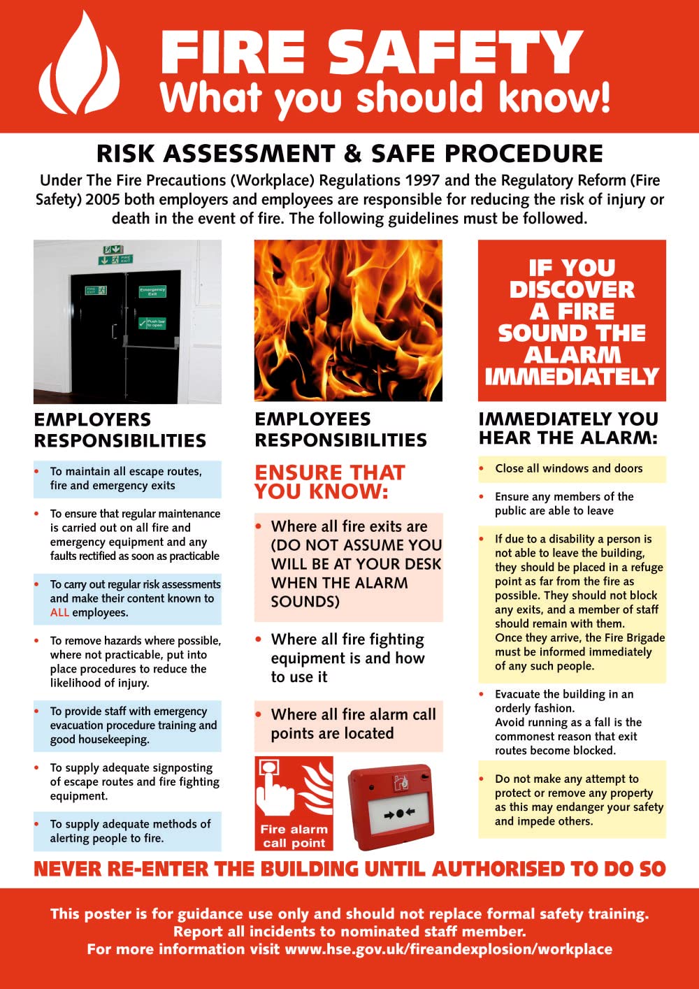 Seco Fire Safety - What You Should Know! Poster, A2 (420mm x 594mm) - 0.5mm PVC