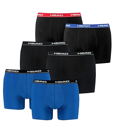 6 er Pack Head Herren Boxer Boxershorts Farbwahl 2015 NEU