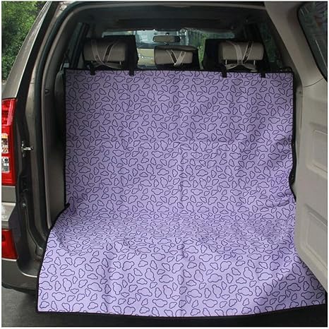 Amazon Co Jp 茶色の犬の車のマット Suvトランクペットマット 犬の座席クッション 車の犬のマット 車の汚れ防止と防水マット 145 1cm Color Purple ホーム キッチン