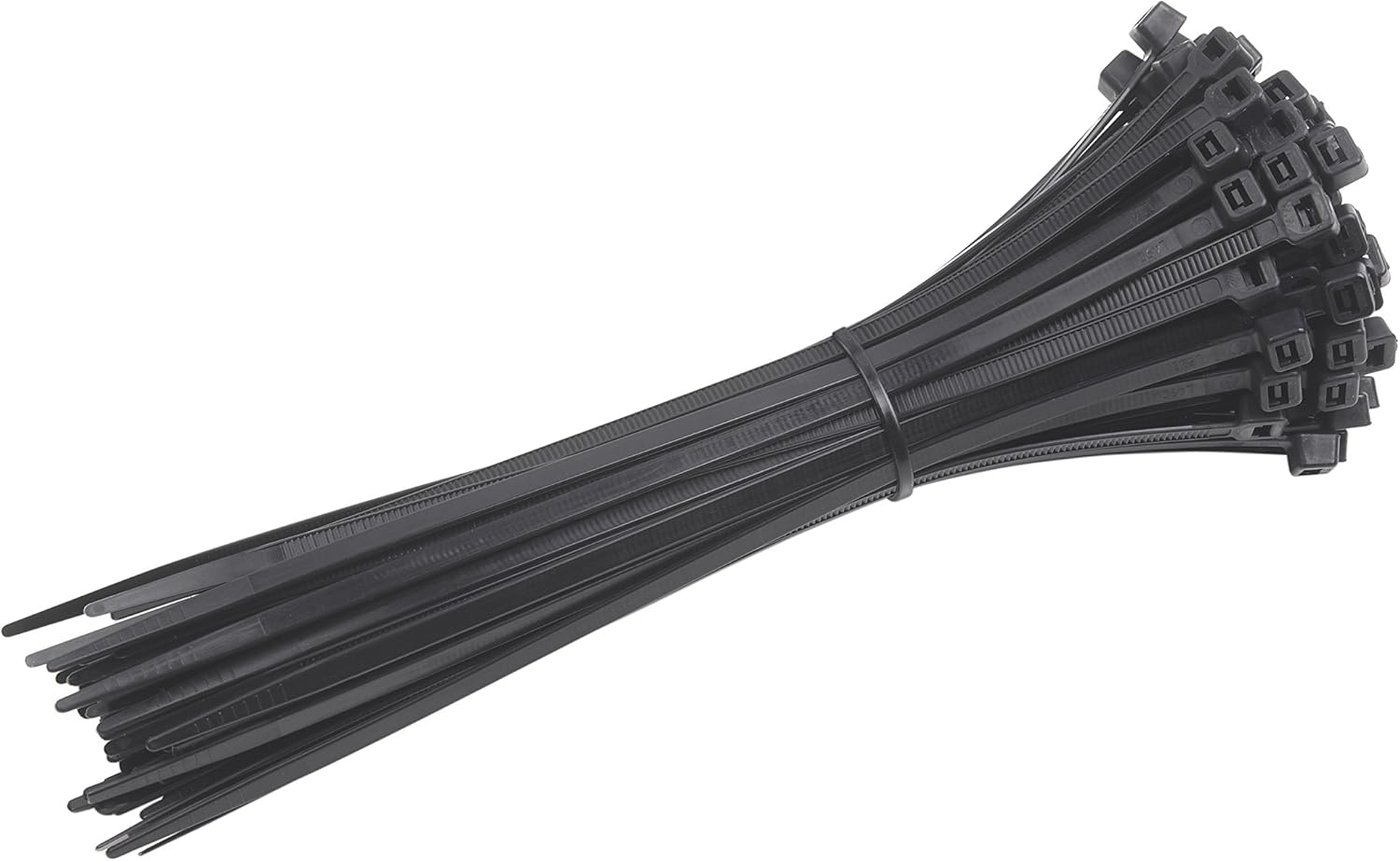 Meister 200 mm Cable Ties, Pack of 100, 7452550, Black