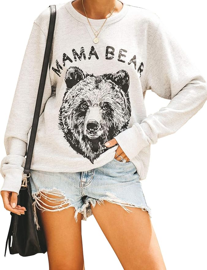 mama bear crewneck sweatshirt