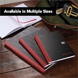 Black n Red Oxford A5 Notebook Hardback 192 pages Pack of 3 view 6
