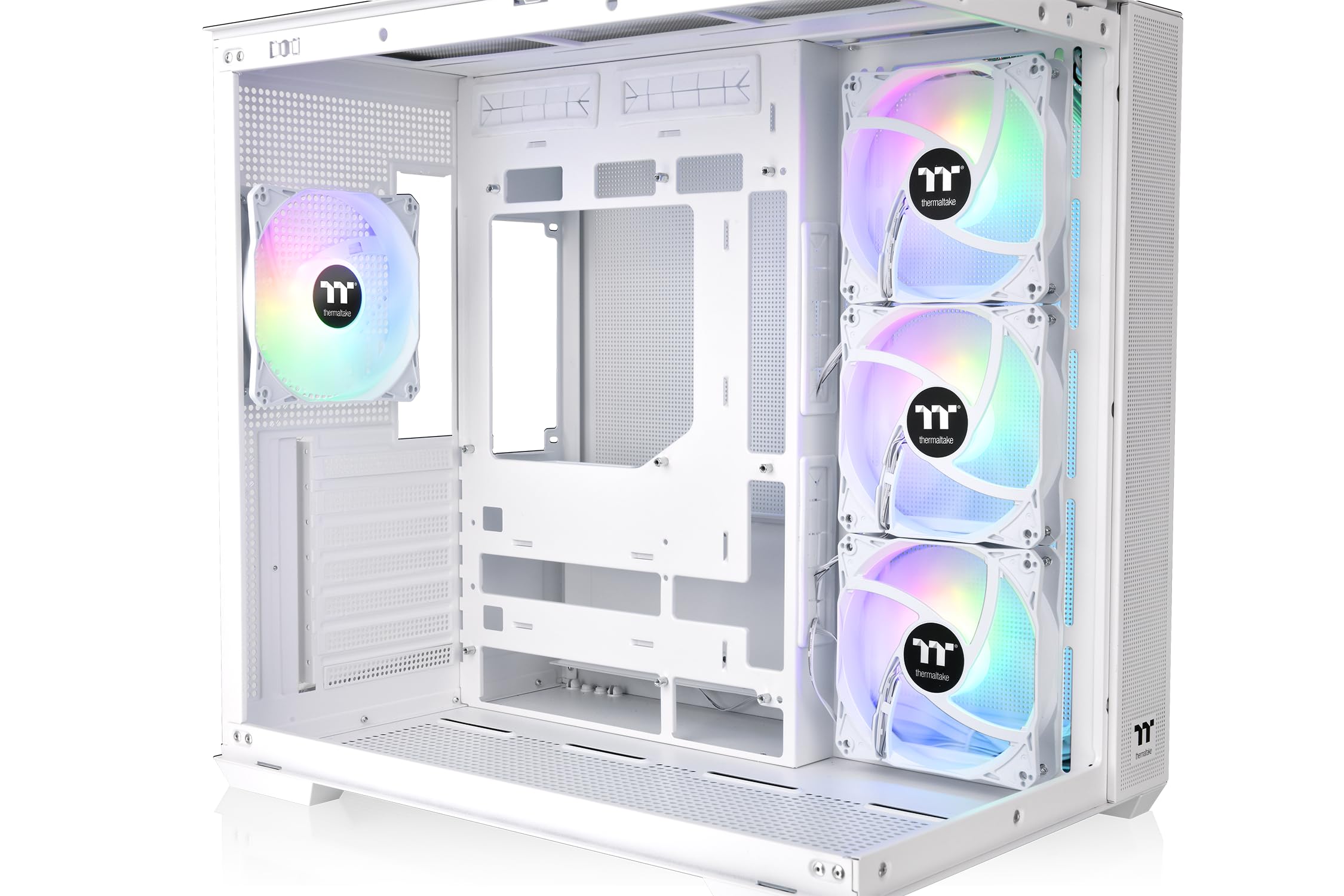 Thermaltake View 380 TG ARGB | Mid Tower Chassis | Snow 4