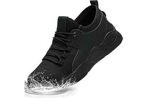 Ulogu Non Slip Waterproof Shoes for Men Women,Slip On Work Loafers Food Service Restaurant Kitchen Chef Shoes Lightweight Com