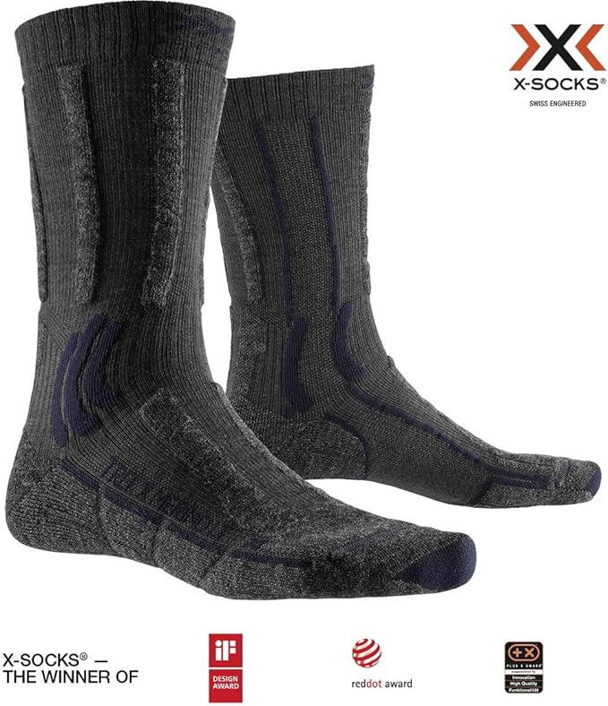 XSOCKS Men's Trek X Merino Light Socks Socks Amazon.co.uk Clothing