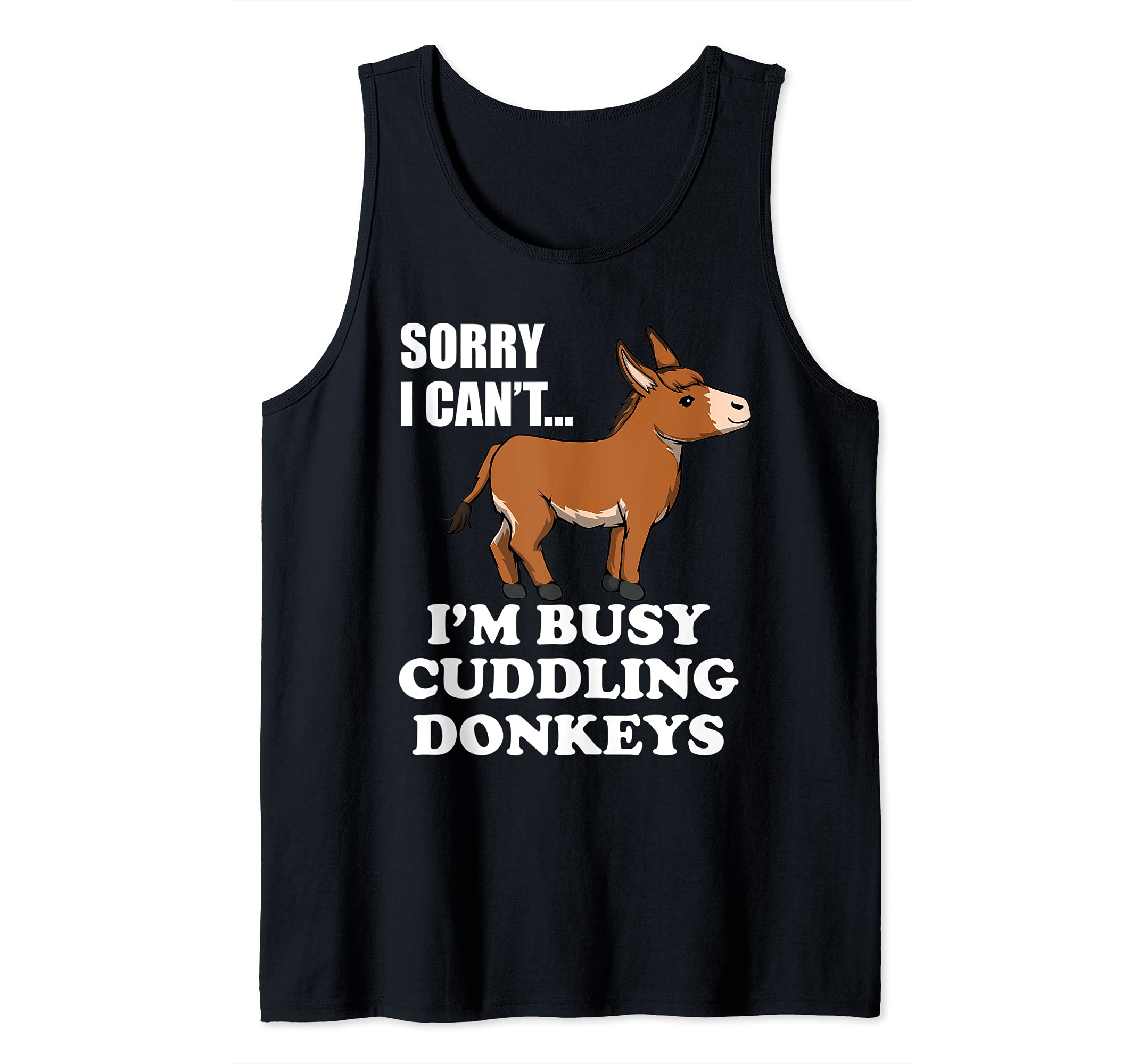 Baby Donkey Funny Mule Saying Tank Top