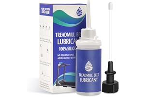 Premium 100% Silicone Lube 4 Ounces for Treadmill Belt Lubrication, Easy to Apply Lubricant Oil, Suitable for Nearly All Type