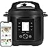 CHEF iQ Smart Pressure Cooker with WiFi and Built-in Scale - Easy-to-Use 10-in-1 Multicooker with 500+ Guided Recipes - Rice 