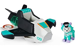 Paw Patrol, Jet to The Rescue Everest Deluxe Transforming Vehicle Toy with Lights and Sounds, Amazon Exclusive