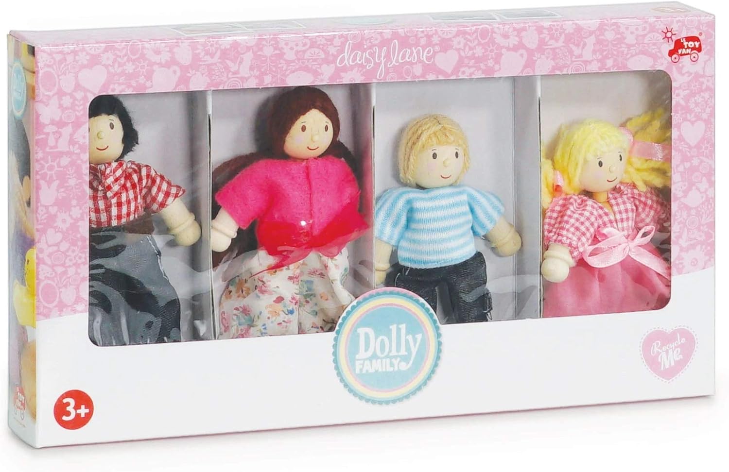 Le Toy Van - Wooden My Doll Family Play Set For Dolls Houses, Multicoloured, 10 x 3 x 13,8 cm - Image 3