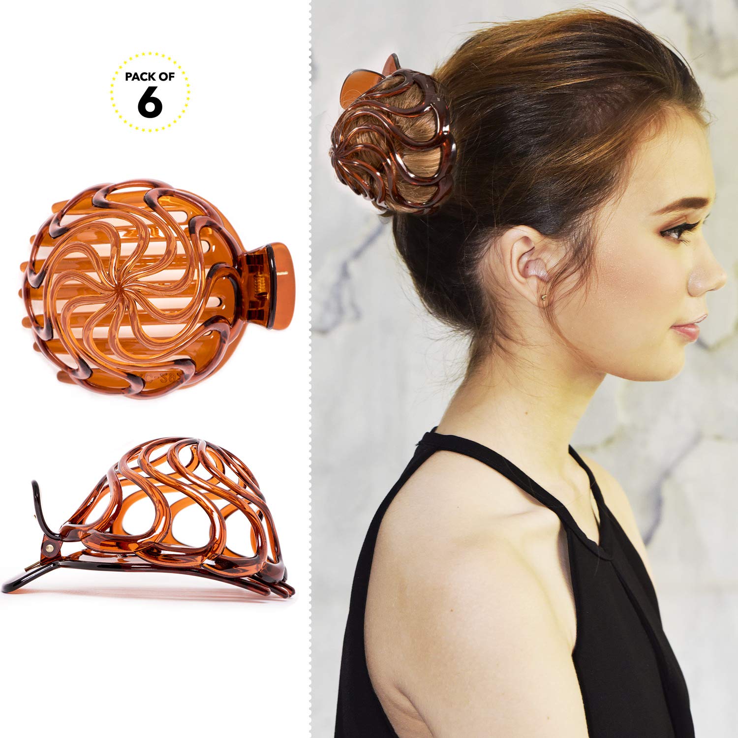 Buy Rc Roche Ornament Womens Shell Dome Round Circle Stylish