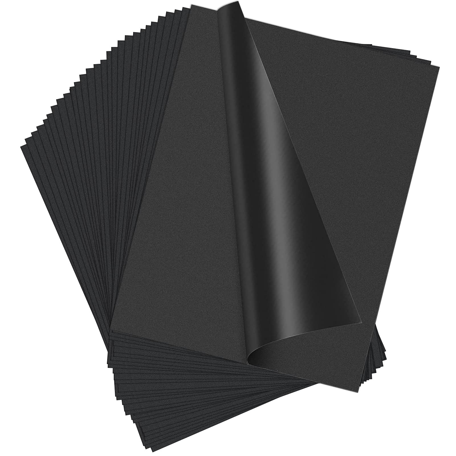 30 Sheets Tracing Paper Black Carbon Paper for Tracing Artist Work A4 Graphite Paper Carbon Transfer Paper for Tracing on Wood/Paper/Canvas (8.5 in by 11 in)