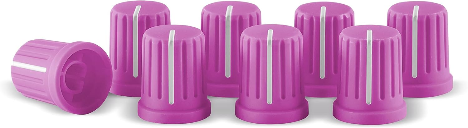 Reloop Knob Cap Set replacement knobs for DJ mixer (Purple) - Image 3