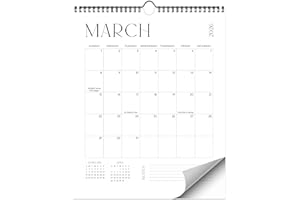 Beautiful 2026-2027 Wall Calendar - Runs from January 2026 until July 2027 – Large 14.5"x11.5" Office Wall Calendar for Easy 