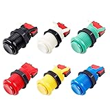 EG STARTS 6X American Style Standard Arcade Buttons