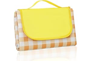 UrbAmerican Outdoor Picnic mat Moisture-Proof mat Thickened Outdoor Camping Picnic Equipment Waterproof Portable Travel Outing Foldable 80inch*60inch