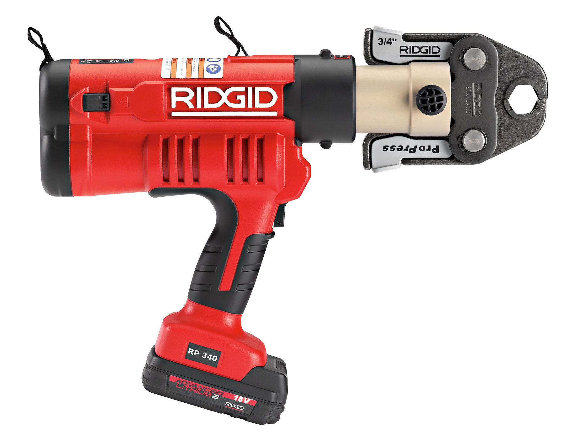 RIDGID RP 340B Press Tool Kit 43358 Hydraulic Crimping Tool With