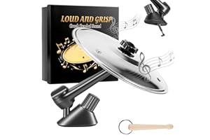 Katroiy Car Cymbal Drum Air Vent, Metal Drum Crash Cymbal for Car Dashboard, Funny Musical Instruments Gadget for Drummer Music Lovers Christmas Gift (Silvery)