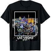 Las Vegas Nevada - City Summer Graphic - Welcome to LV Strip T-Shirt