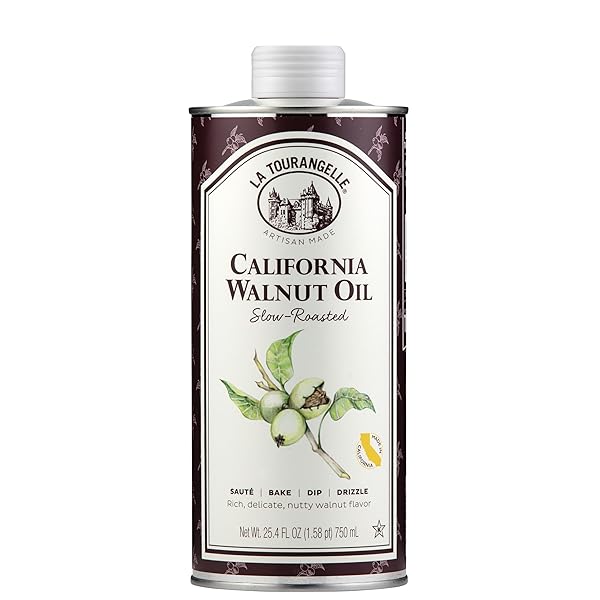LA TOURANGELLE, ROASTED WALNUT OIL, PLANT-BASED SOURCE OF...