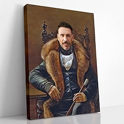 Turn Me Royal Custom Portrait from Photo, Funny
