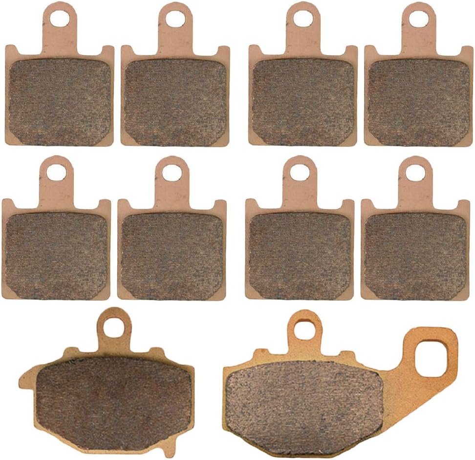 AHL Front & Rear Brake Pads Set for Kawasaki ZX6R (ZX600 P