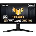 ASUS TUF Gaming 28” 4K 144HZ DSC HDMI 2.1, Monitor (VG28UQL1A) - UHD (3840 x 2160), Fast IPS, 1ms, Extreme Low Motion Blur Sync, G-SYNC Compatible, FreeSync Premium, Eye Care, DCI-P3 90%,BLACK