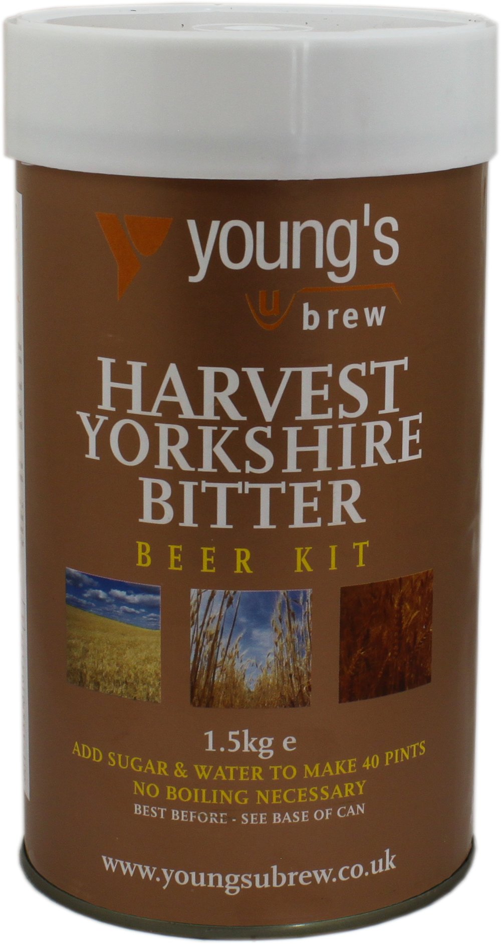 Youngs Harvest Yorkshire Bitter Kit - Makes 40 Pints! - Home Brew Beer Kit