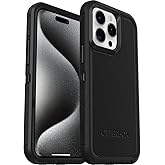 OtterBox iPhone 15 Pro Max Defender Series XT Case with MagSafe, Screenless, Rugged - Non-Retail Packaging - Black