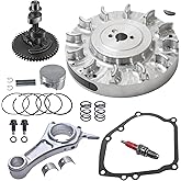 Billet Flywheel Cam Rod Piston Kit for 212cc Hemi Predator Engine | Complete kit: billet flywheel .265 cam 3.308" rod 70mm flat-top piston. Boosts RPM and durability. Fits Hemi Predator 212cc