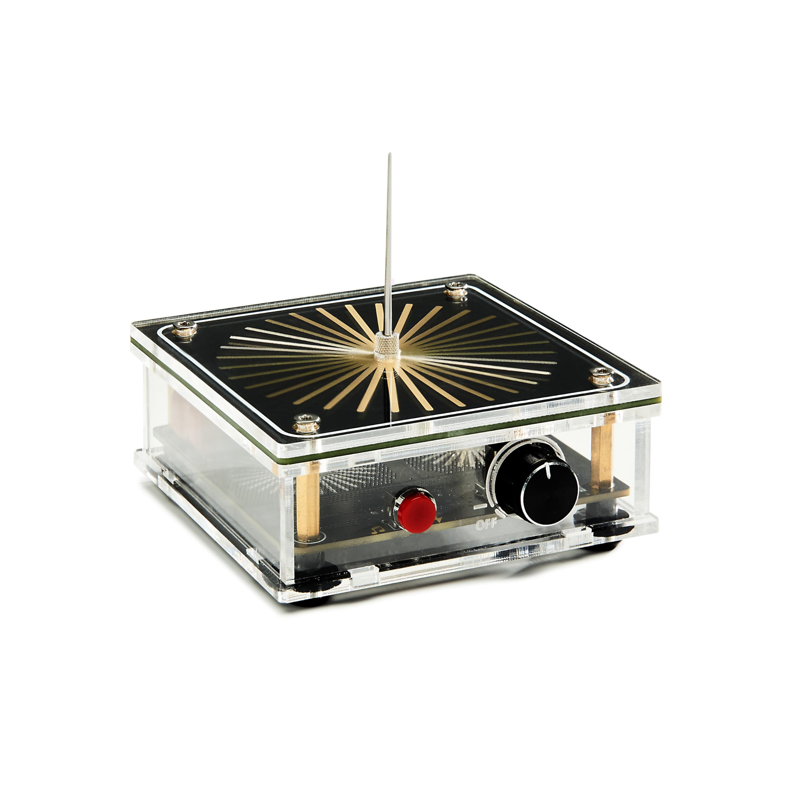 WARDENCLYFFE® Music Tesla Coil Plasma Loudspeaker STEM Educational Physics Toy (Model:Tesla Coil 8)