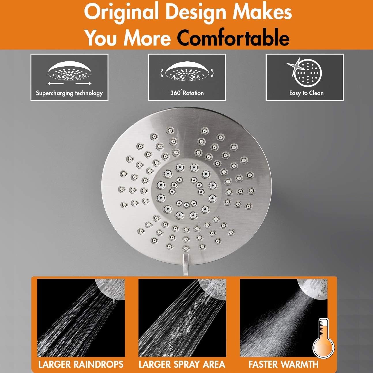 APPASO Shower Faucet and Tub set with 5-Function Shower Head (Valve Included), Shower system & Bathtub Spout Brushed Nickel, Single Handle Bathroom Shower Valve Trim Kit Wall Mount, APT121BN - - 