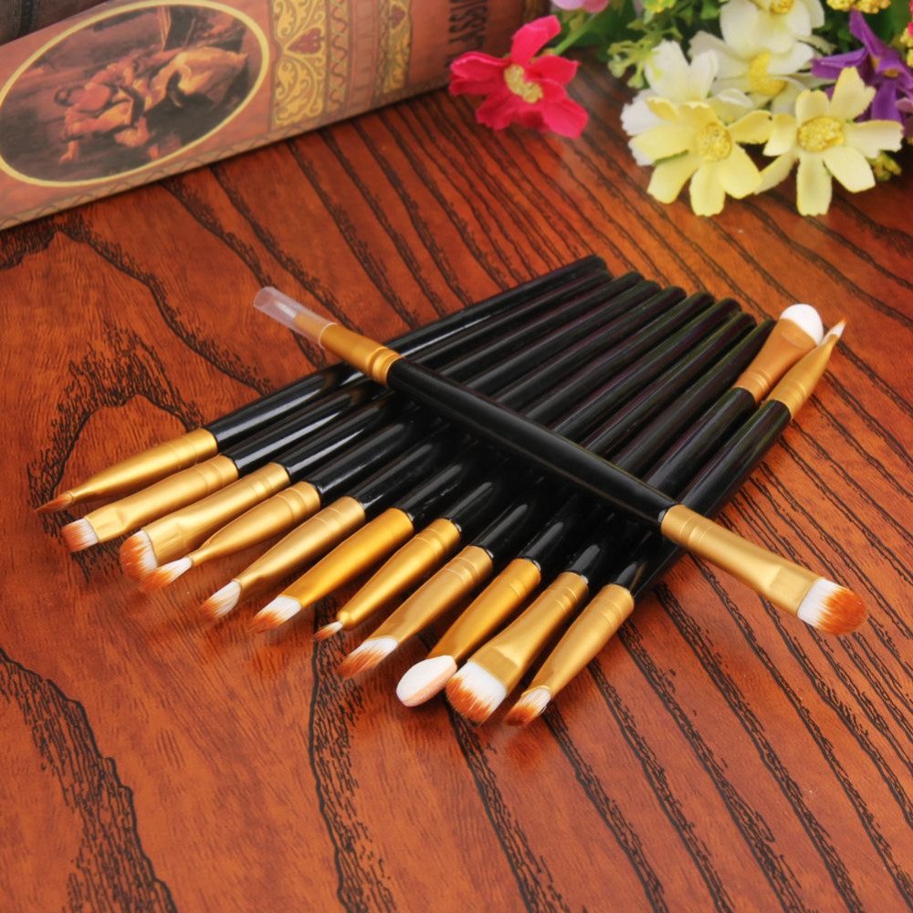 Makeup Brush Set,MAANGE 20 Pieces Professional Eye Makeup Cosmetics Brush Set,Cosmetics Blending Brush Tools (black)