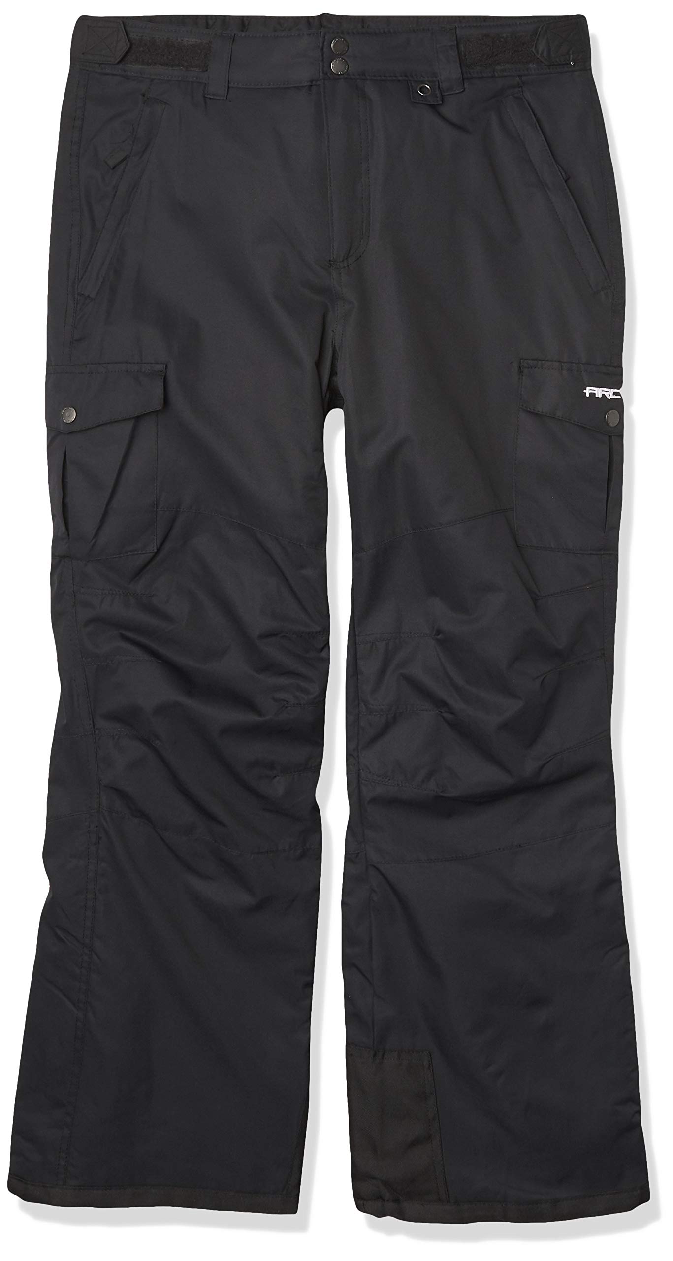 Photo 1 of Arctix Kids Snow Sports Cargo Snow Pants with Articulated Knees, Black, X-Small Husky