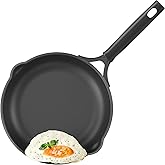 PekGema Nonstick Frying Pan 10 Inch, Non Stick Skillet Omelette Pan, Induction Skillet, Compatible with All Stovetops, PFOA PFAS Free