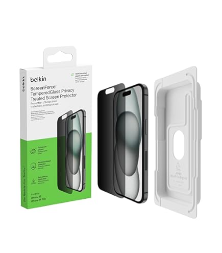 Amazon.com: Belkin ScreenForce TemperedGlass Privacy Screen