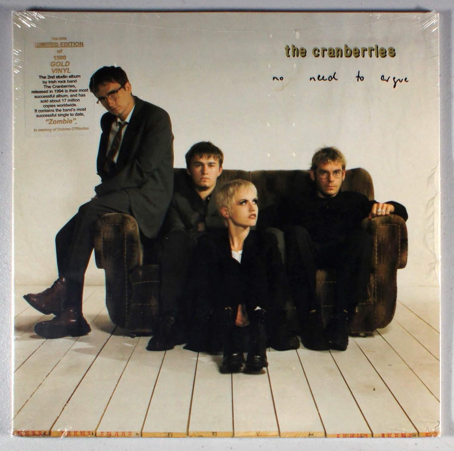 Cranberries The Cranberries No Need To Argue (Gold Colored Vinyl