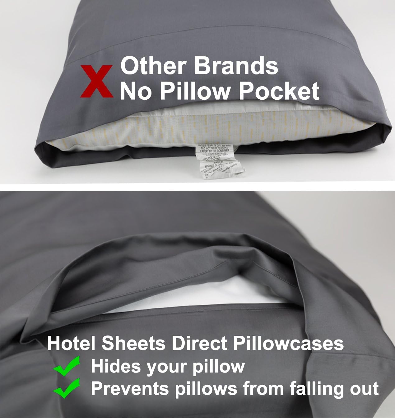 Hotel Sheets Direct Bamboo Bed Sheet Set 100% Viscose from Bamboo Sheet Set - 4 Piece Set Fitted, Flat, 2 King Size Pillowcases - Cooling - Soft as Silk - Oeko Tex Certified (King, White): Kitchen & Dining