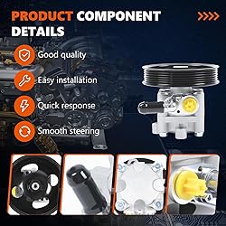 Daysyore Power Steering Pump 21-5478 Fits for