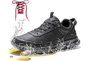 SPIEZ Non Slip Women Food Service Shoes - Womens Breathable Work Shoes for Nurse Anti Skid Shoes for Chef Restaurant Anti Slip Shoes Waitress Water Resistant Shoes Fashion Walking Shoe Care Health