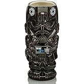 Geeki Tikis Star Wars TIE Fighter Pilot Ceramic Mug | Party Cocktail Tumbler For Liquor, Beverages | Holds 18 Ounces