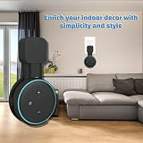 Sintron Wall Mount Holder for Dot 3rd Gen Speaker, UK Plug, Black view 4