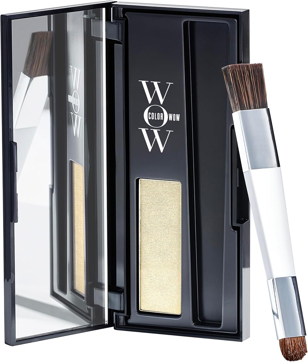 COLOR WOW Root Cover Up Platinum - Grey Roots Touch Up, Water Resistant